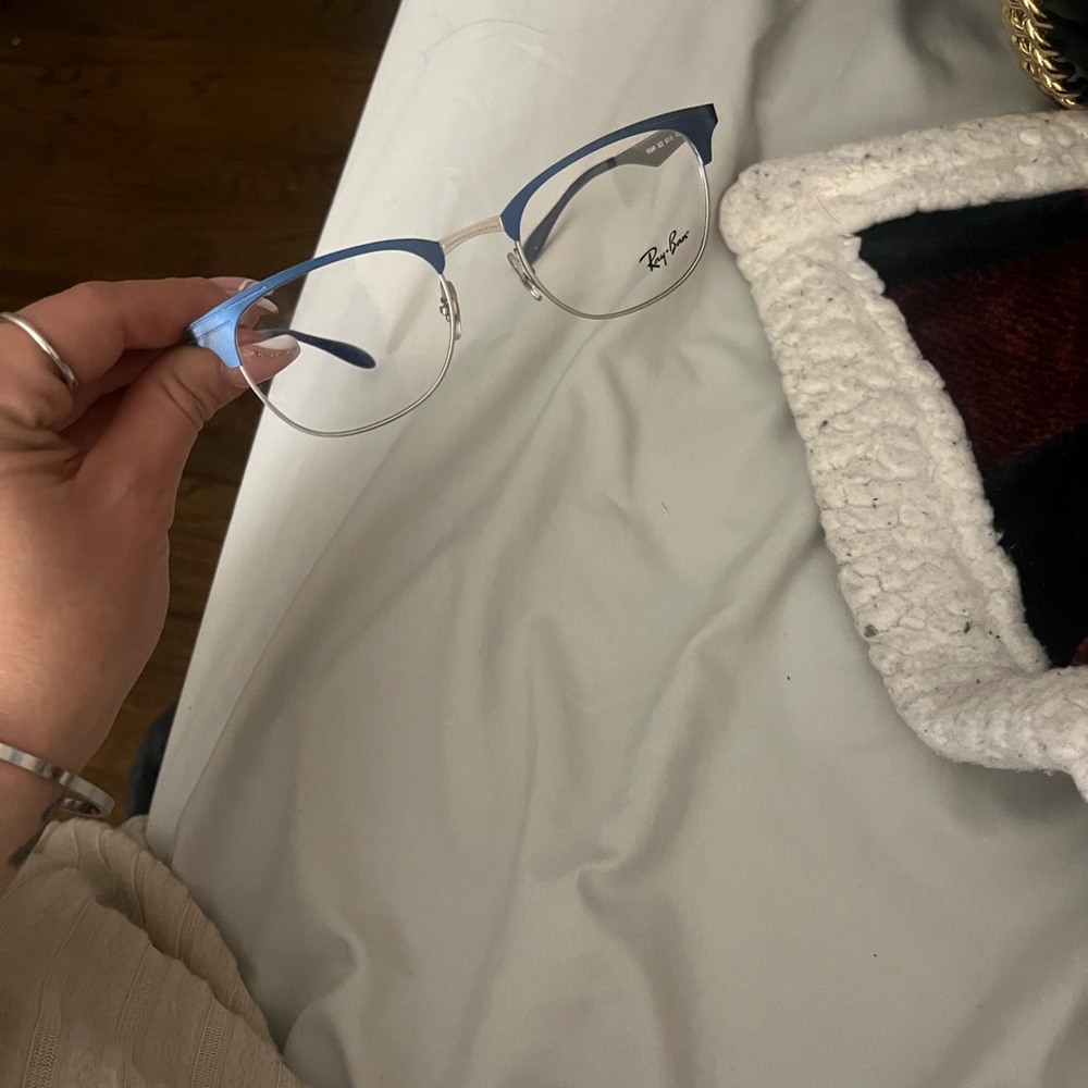 Ray-Ban Blue and Silver Glasses - Picture 7 of 11